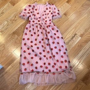Strawberry Midi dress
